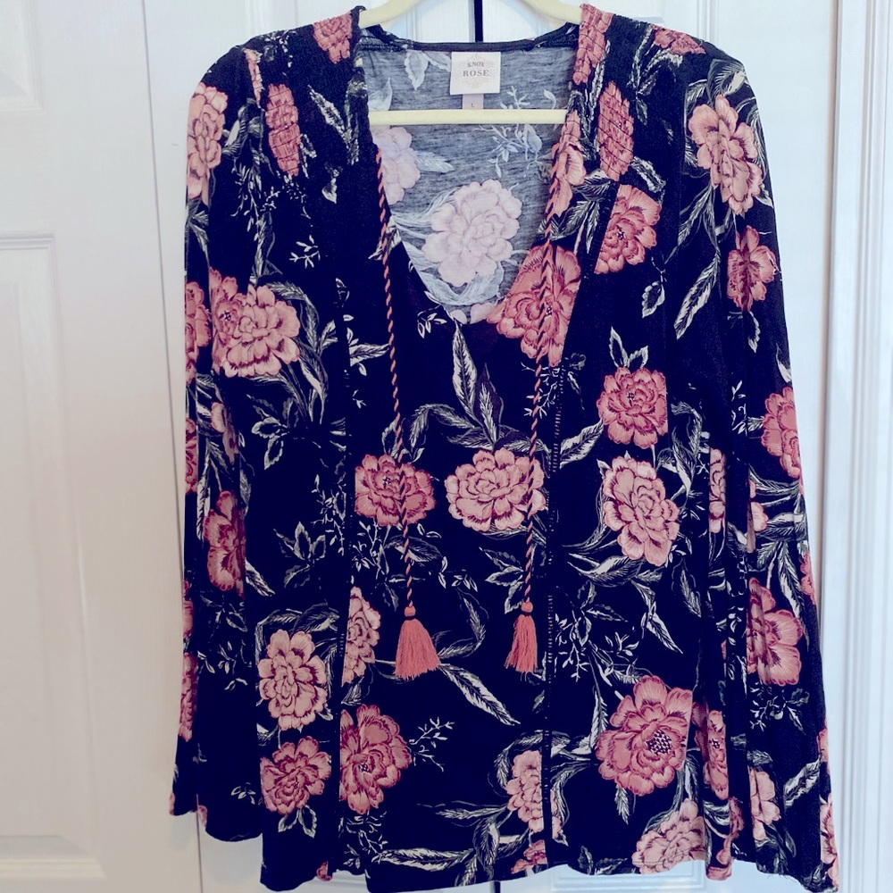 Women’s floral blouse